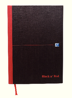 Black n Red Book A4 Narrow Ft F66173