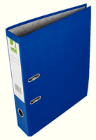 Q-Connect Lever Arch File Foolscap Paper-Backed Blue KF20030