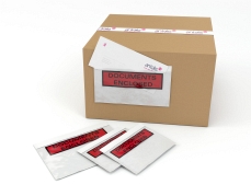 Self Adhesive Packing List Envelope Printed Document Enclosed A5 225 x 165mm Box of 1000