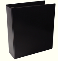 Presentation 4D-Ring Binder 65mm Black WX70297 (Pk 10)