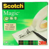 3M Scotch 810 Magic Tape 25mm x66m 8102566