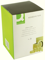 Q-Connect Easy Tear Polypropylene Tape 12mmx66m (Pk 12)