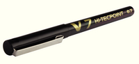 Pilot V7 Hi-Tecpoint Ultra Rollerball Pen 0.5mm Line Black V701