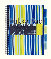Pukka Pad Project Book A4 250 Pages Ruled Feint PROBA4