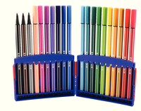 Stabilo Assorted Pen 68 ColorParade Fibre Tip Pens Pack of 20 6820-03
