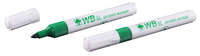 Whiteboard Marker Bullet Tip Green WX98004 (Pack of 10)
