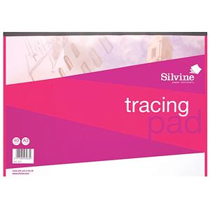 Silvine A3 Tracing Pad PK5