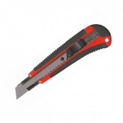 Pacplus Heavy Duty Snap Off Blade Knife 18mm Red