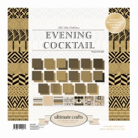 Ultimate Crafts Evening Cocktail 12x12in Paper Pad - 24 pages