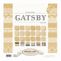 Gatsby 12x12in Patterned Paper Pad - 24 sheets