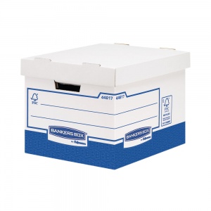 Fellowes Basics Standard Heavy Duty Storage Box W333 x D380 x H285mm (Pack of 10) BB72105