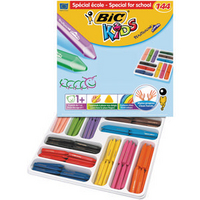 Bic Plastidecor Triangle Crayons Class Pack 144