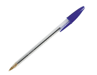 Bic Cristal Medium Ball Point Pen Value Pk Blue 896039