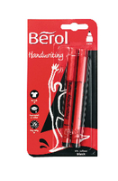 Berol Handwriting Pen Card of 2 Black HPMTWB01 S0672930