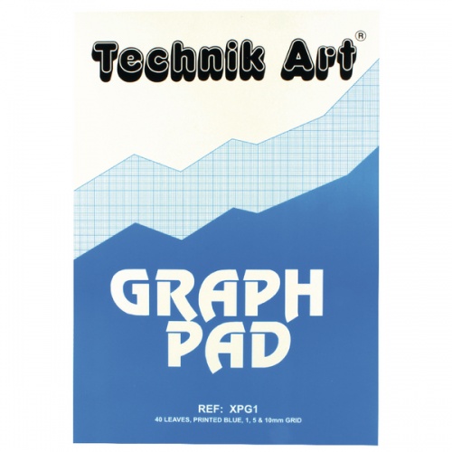 Technik Art Graph A4 Pad 40 Leaf XPG1