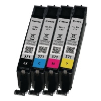 Canon CLI-571 Cyan/Magenta/Yellow/Black Inkjet Cartridges Multi Pack 0386C005 CO63182