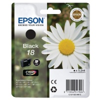 Epson Daisy 18 Series T1801 Black Ink Cartridge (Yield 175 Pages) RS Blister for Expression Home XP-102 Inkjet Printer EP18014