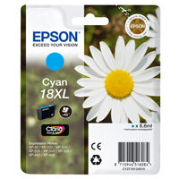 Epson Daisy 18XL Series T1812 Cyan Ink Cartridge (Yield 450 Pages) RS Blister for Expression Home XP-102 Inkjet Printer EP18124