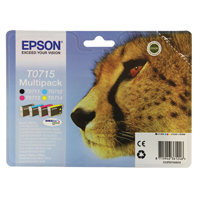 Epson TO71540 T0715 DURABrite Ultrajet inkjet cartridge Multipack
