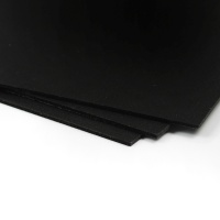 Bubbalux Black - Pack of 3 279x215mm x 2mm Creative Craft Board