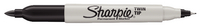 Sharpie Twin Tip Marker Black S0750900