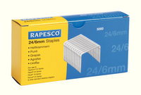 Rapesco Staples 6mm 24/6 (Pk 5000) HTST106