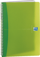 Oxford Office A4 Wirebound Notebook Feint/Margin Translucent Assorted Pk 5 100104241