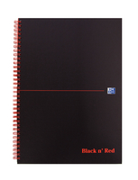 Black n' Red A4+ Matt Wiro Notebook F66077
