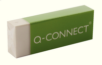 Q-Connect Eraser White PVC