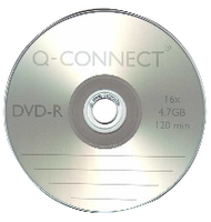 Q-Connect DVD-R Cake box Pk 25 KF00255
