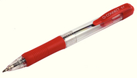 Q-Connect Retractable Ball Point Pen Red (Pk 10)