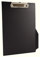 Q-Connect PVC Clipboard A4/Foolscap Black KF01296