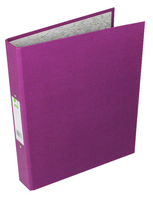 Q-Connect 2-Ring Binder A4 25mm Paper-Backed Purple KF01475