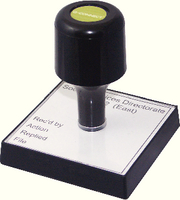 Q-Connect Voucher For Rubber Stamp 90x55mm