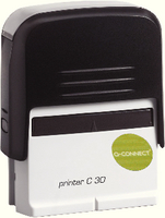 Q-Connect Voucher For Self-Inking Stamp 45x15mm