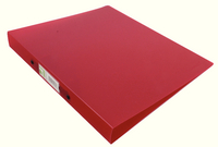 Q-Connect 2-Ring Binder A4 Frosted Red