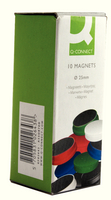 Q-Connect Magnet 25mm Assorted Pk 10 KF02643