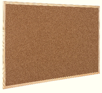 Q-Connect Cork Board Wooden Frame 400x600mm KF03566