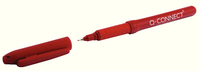 Q-Connect Fineliner Pen 0.4mm Red