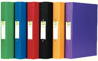 Q-Connect Assorted A4 2-Ring Polypropylene Binders  KF02005