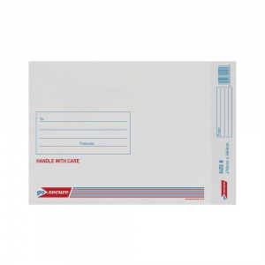 GoSecure Bubble Lined Envelope Size 8 270x360mm White (Pack of 20) PB02134