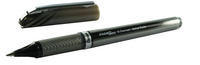 Pentel Energel Plus Metal Tip Liquid Gel Rollerball Pen 0.7mm Black BL27-A