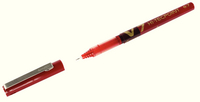 Pilot V7 Hi-Tecpoint Ultra Rollerball Pen 0.5mm Line Red V702
