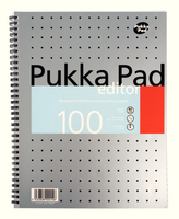 Pukka Editor Metallic A4 Writing Pad 80g