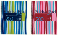 Pukka Pad Wirebound Jotta Pad A4+ Polypropylene Cover 200 Pages JP018