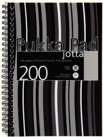 Pukka Pad A5 Jotta Polypropylene Cover Black Stripe JP021(5)