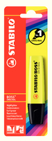 Stabilo Boss Highlighter Pen Yellow Single Blister Pk B-10129