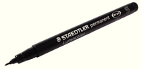 Staedtler Lumocolor Superfine Tip Permanent Pen Black 313-9