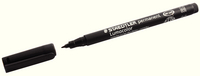 Staedtler Lumocolor Medium Tip Permanent Pen Black 317-9