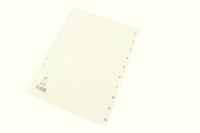 Index A4 1-10 Polypropylene White WX01353